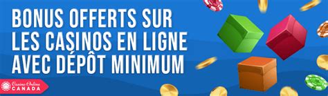 casino dépôt 1$|bonus casino minimum deposit.